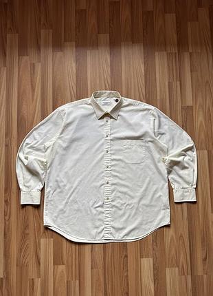 Сорочка yves saint laurent (ysl) vintage xl-xxl / вінтажна сорочка saint laurent