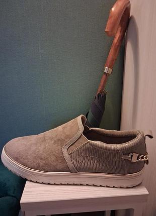 Сліпони жіночі river island бежеві, довжина устілки 26,5 см
