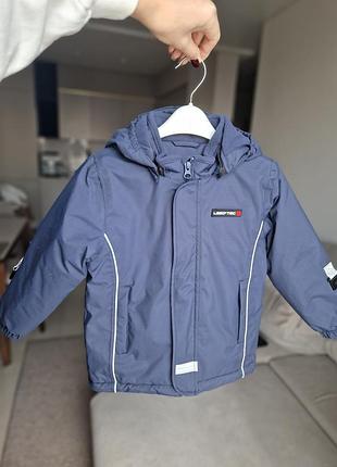 Куртка дитяча зимова legowear синя, розмір 92