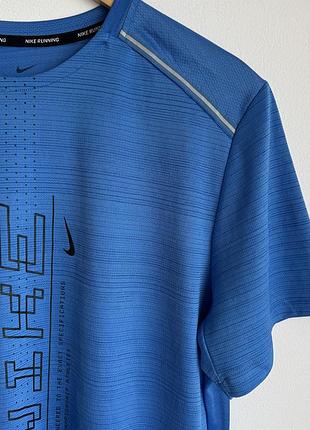 Спортивная мужская футболка, nike running, размер m