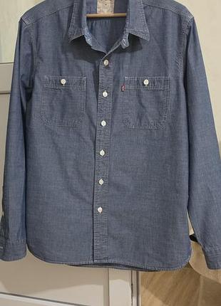 Джинсова сорочка levi's