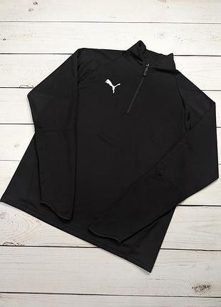 Мужская черная спортивная кофта puma пума оригинал