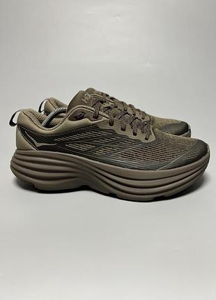 Кросівки для комфортної ходьби бігу тренувань hoka one one bondi 8 ts caged  “stealth tech pack” оригінал 1155391 ubr