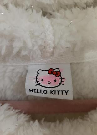 Худи плюшевое hello kitty m-l 4