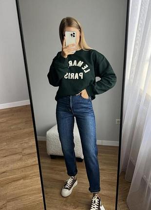 Джинси жіночі zara mom сині 34
