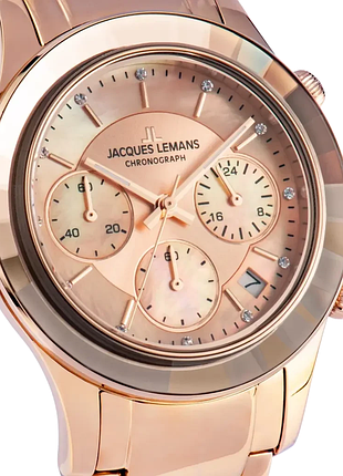 Жіночий годинник jacques lemans venice 1-2151i оригінал гарантія