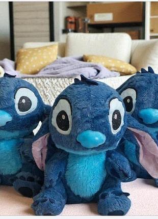 Мягкая плюшевая игрушка стичь (stitch) - 25 см