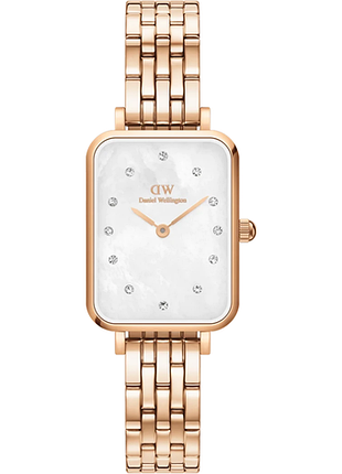 Женские часы daniel wellington quadro lumine 5-link melrose dw00100620 оригинал гарантия