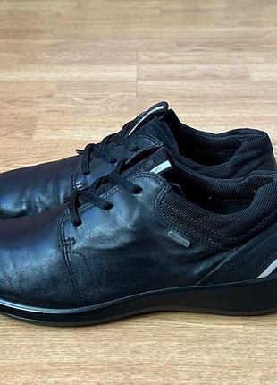 Кожаные термо кроссовки ecco с мембраной gore-tex 37 размера в отличном состоянии