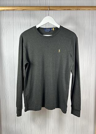 Polo ralph lauren custom slim fit преміальна кофта лонгслів оригінал розмір s