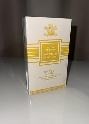 Унісекс парфуми  creed acqua originale aberdeen lavender 100 мл духи шлейфовий аромат крид
