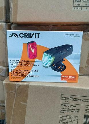Crivit велосипедний ліхтар