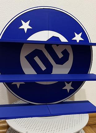 Підставка для фігурок dc атб | стенд-поличка для фігурок супергероїв/ лиходіїв 5