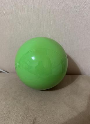 М'яч для художньої гімнастики, 18 см, lime green