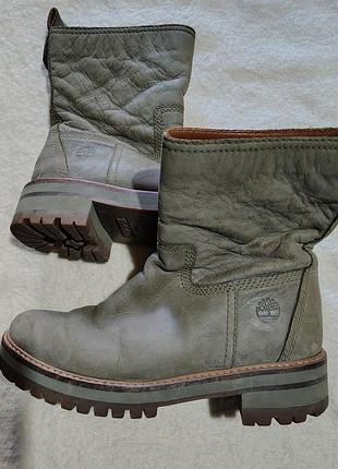 Чоботи жіночі timberland хакі