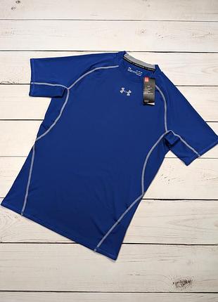 Чоловіча компресійна футболка under armour compression оригінал спортивна тренувальна футболка андер армор