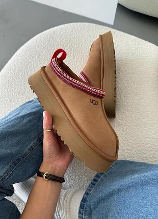 Угги уггі угг ugg tasman platform chestnut