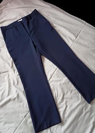 Женские темно-синие брюки брюки h&amp;m 40 10