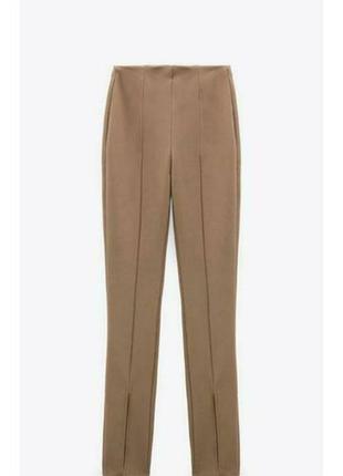 Брюки с разрезами zara 2