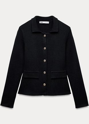 Must have! трикотажний піджак/кардиган/светр/кофта на ґудзиках від іспанського бренду zara.