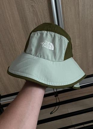 Панама чоловіча the north face хакі/світло-зелена, розмір l-xl