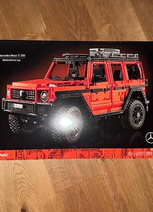Конструктор lego technic mercedes-benz g 500 professional line
