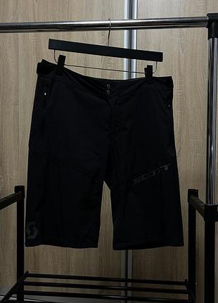 Велоодяг чоловічий skott шорти чорні розмір l-xl