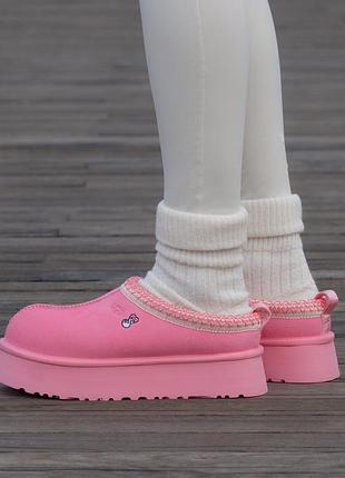 Угги уггі угг ugg tasman platform love pink 3