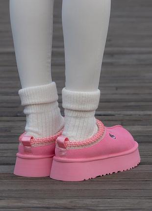 Угги уггі угг ugg tasman platform love pink 6
