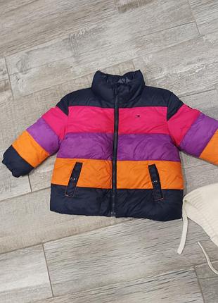 Оригинальная куртка зима tom hilfiger для ребенка рр 86 см