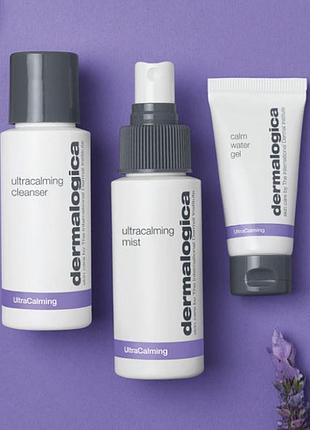 Набір для обличчя dermalogica sensitive skin rescue kit для чутливої шкіри