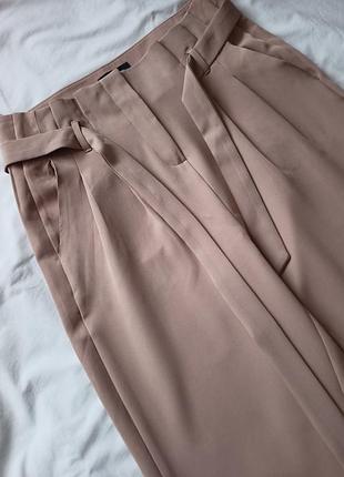 Женские бежевые брюки брюки new look 44