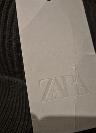 Шапка zara вовна кашемір 4