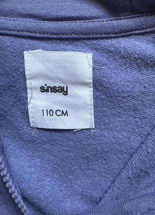 Худі sinsay для дівчинки, 110 см, фіолетовий
