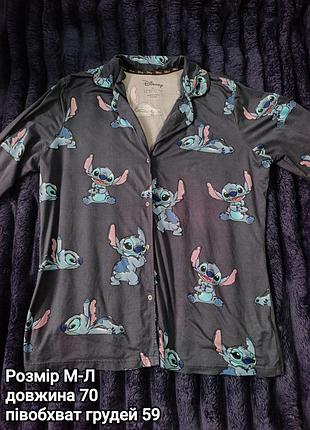 Сорочка для дому рубашка stitch стіч