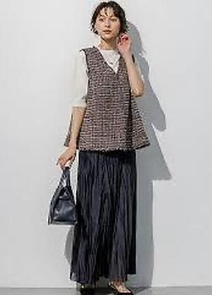 Жилетка картата жилет zara