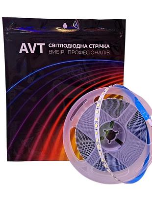 Світлодіодна стрічка avt 12v 120led/m 9.6w smd3528 6000-6500k білий