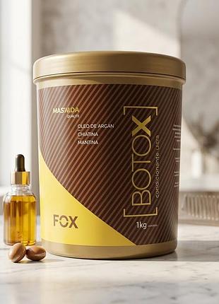 Ботокс для волос fox btox ultra condicionante 1000 г (бразилия)