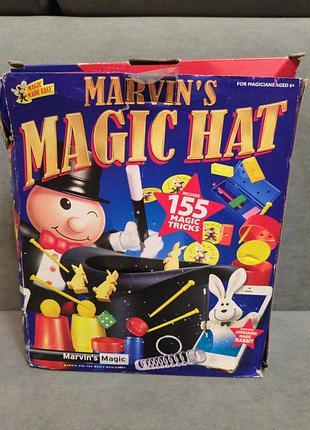 Набір фокусів marvin's magic hat (чарівний капелюх), 155 трюків