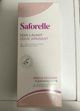 Засоби для інтимної гігієни saforelle soin lavant doux apaisant гель для інтимної гігієни 500 мл