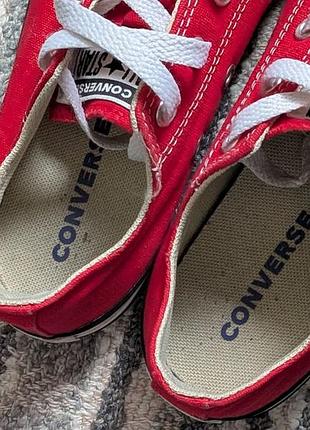 Converse all star оригинальные детские кеды 8