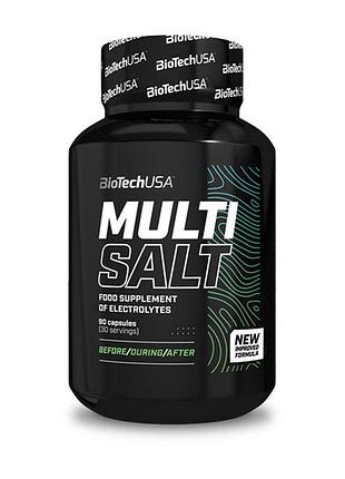 Електроліти (солі) в капсулах для спортсменів biotech multi salt 90 капсул