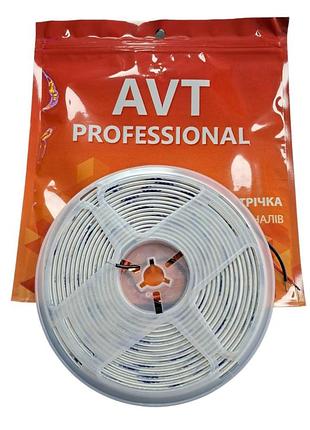 Світлодіодна стрічка avt cob 12v 256led/m 10w 4000-4500k нейтральний