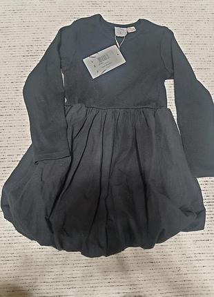 Сукня для дівчинки zara чорна, розмір 116