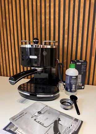 Кавоварка ріжкова de'longhi icona eco 310.bk (привезена з британії)