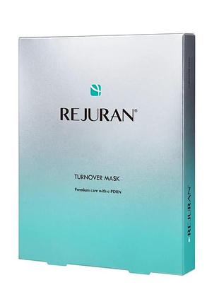 Маска для обличчя rejuran turnover mask відновлююча з полінуклеотидами і церамідами 5шт