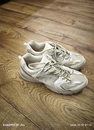 New balance 530 beige mr530aa1 кросівки 42 розмір