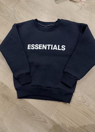 Світшот для хлопчика essentials чорний