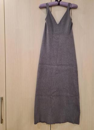Довга жіноча сукня zara