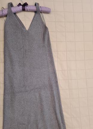 Довга жіноча сукня zara 3